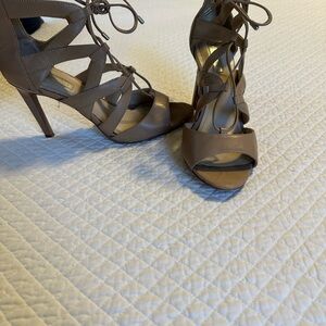 Strappy Nude Heels